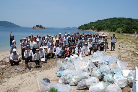 ビーチコーミング＆クリンアップ2010 in 大島