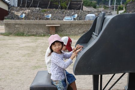 家族で男木島、女木島に行ってきました。
