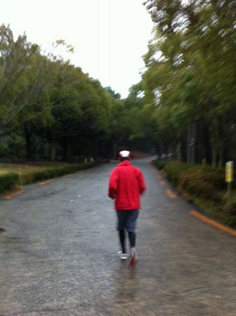 雨の中の5時間走 #runx10